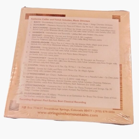 Strings In The Mountains Highlights 2005 CD Steamboat springs Co New sealed - Picture 2 of 2